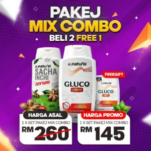 MIX COMBO SACHA INCHI SERUM & GLUCO SERUM
